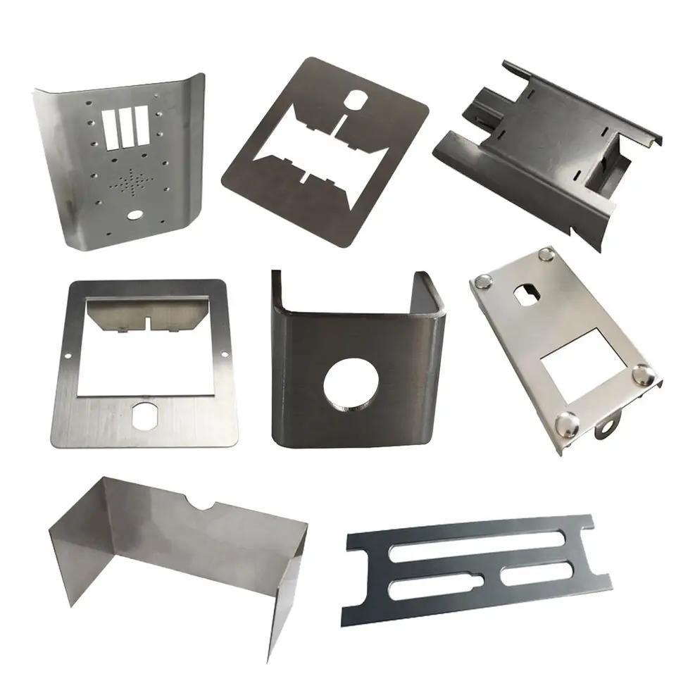 Изготовление алюминиевого листового металла деталей точности ОЭМ изготовленное на заказ штемпелюя