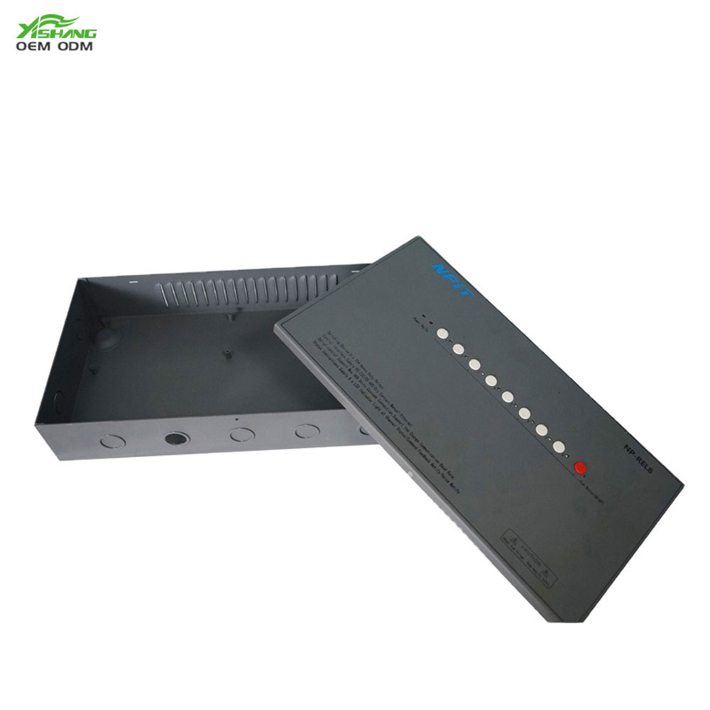 Электронный металлический ящик для управления серверным оборудованием 