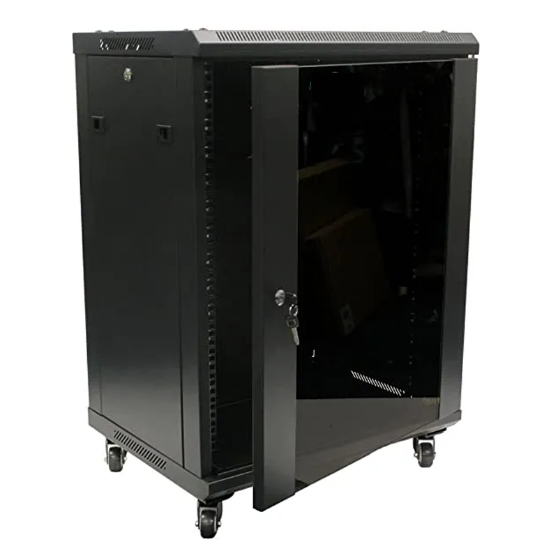 19-дюймовая настенная стойка коммутатора для сетевого шкафа для DVR
