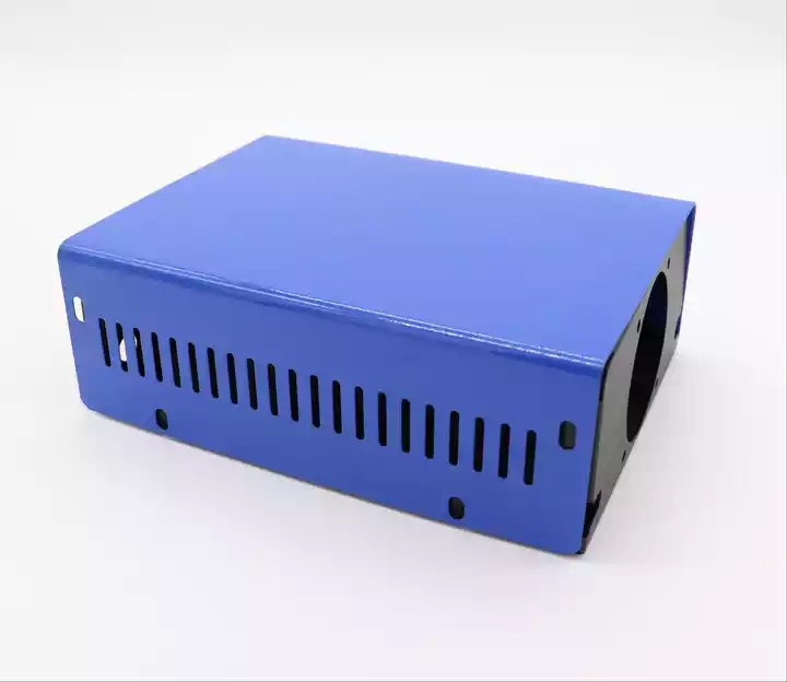 Пользовательская электрическая коробка управления из синей черной стали