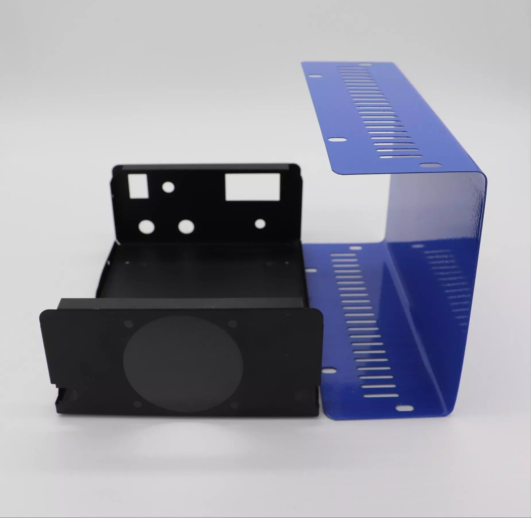 Пользовательская электрическая коробка управления из синей черной стали